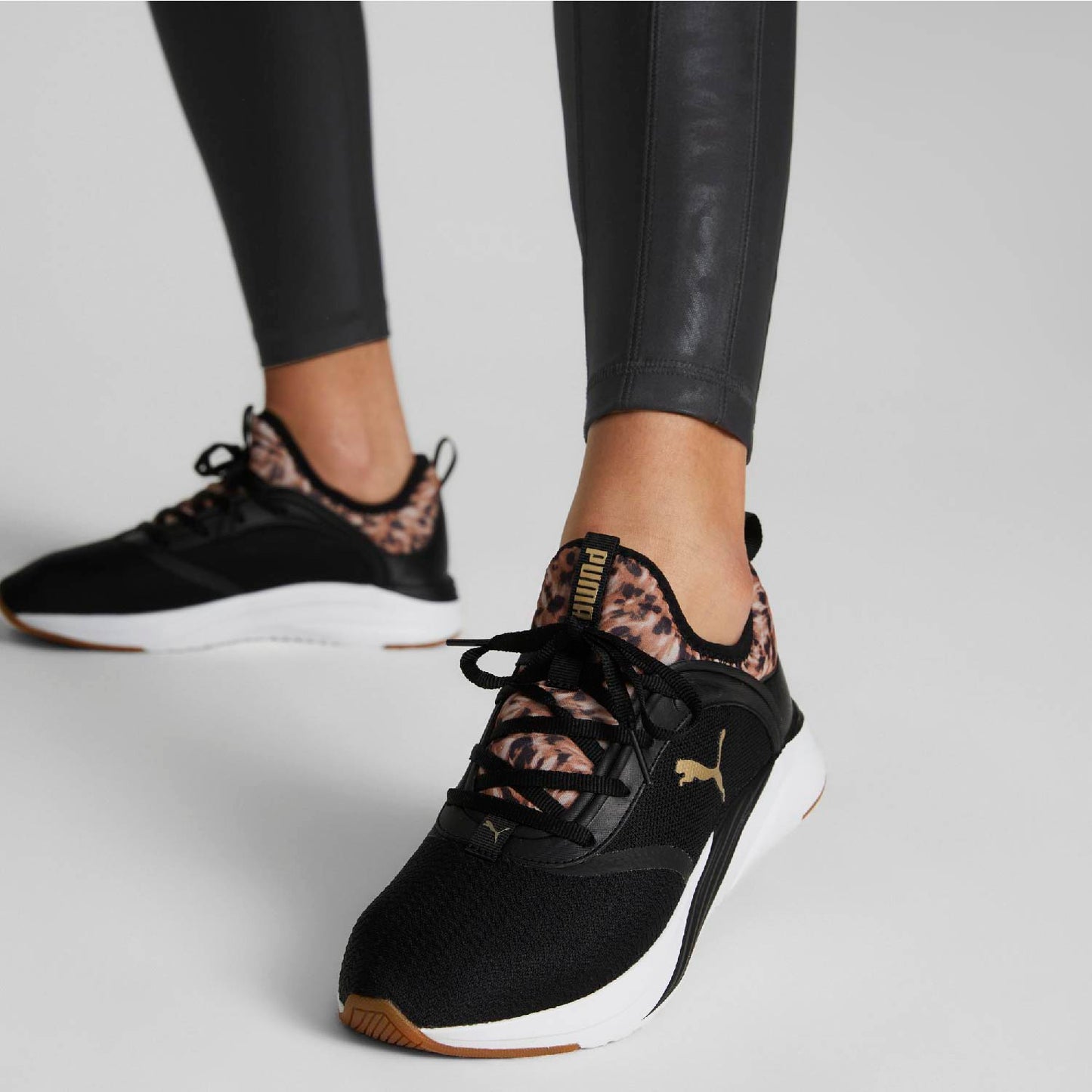 Zapatilla Puma SOFTRIDE RUBY SAFARI GLAM NEGRO
