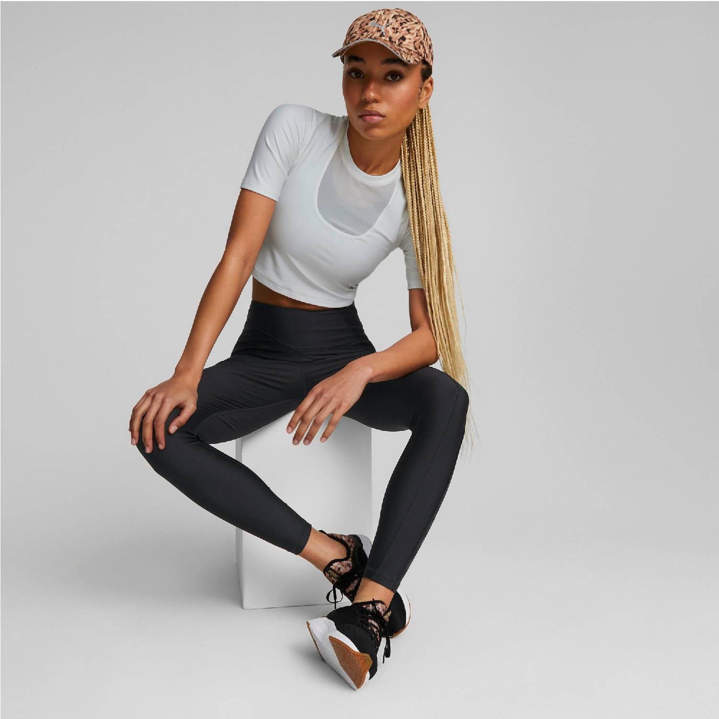 Zapatilla Puma SOFTRIDE RUBY SAFARI GLAM NEGRO